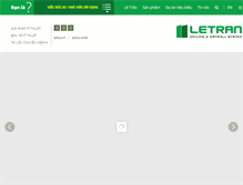Tablet Screenshot of letran.vn